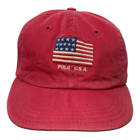 POLO RALPHLAUREN　"MADE IN USA" BASEBALL CAP