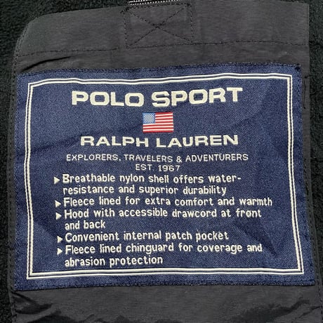 POLO SPORT RALPHLAUREN　"90s VINTAGE" NYLON JACKET