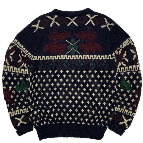 POLO RALPHLAUREN　"REINDEER" SWEATER