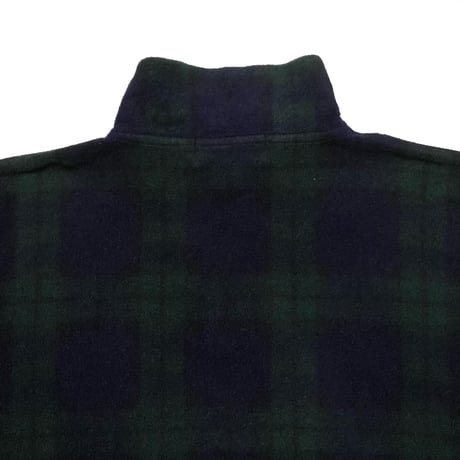 POLO SPORT RALPHLAUREN　"BLACK WATCH" HARF-ZIP FLEECE JACKET