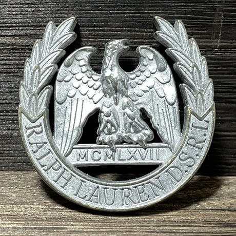 RALPHLAUREN　"D.S.R.L" METAL BADGE