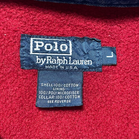 POLO RALPHLAUREN　"MADE IN USA" DENIM SWINGTOP