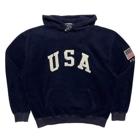 POLO SPORT RALPHLAUREN　 "USA" FLEECE HOODIE