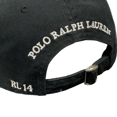 POLO RALPHLAUREN　"POLO BEAR" 6-PANEL CAP (BLACK)