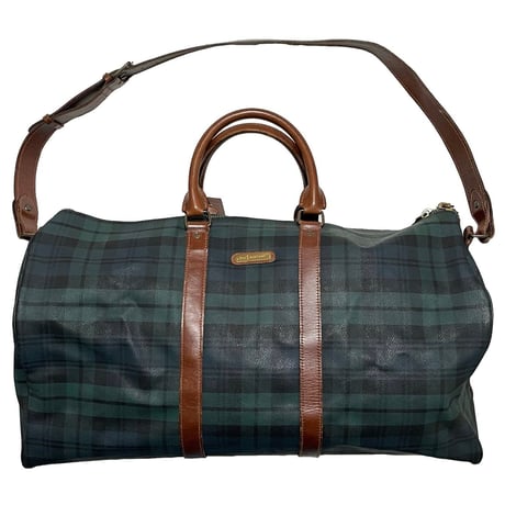 POLO RALPHLAUREN　"BLACK WATCH" TRAVELING BAG