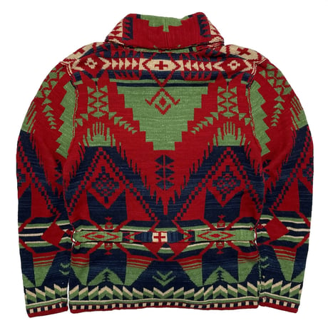 POLO RALPHLAUREN　"DEAD STOCK" NATIVE CARDIGAN
