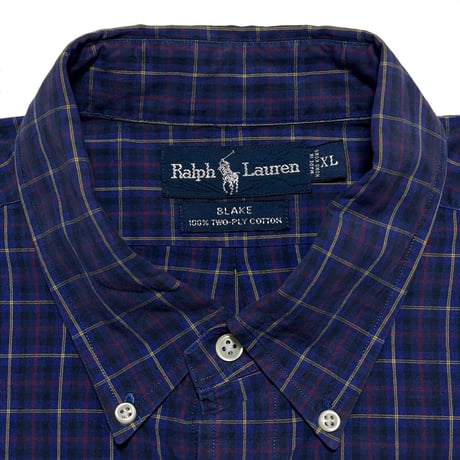 RALPHLAUREN　"BLAKE" BUTTONDOWN SHIRT