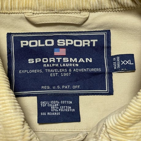 POLO SPORT RALPHLAUREN　"90s VINTAGE" FIREMAN JACKET