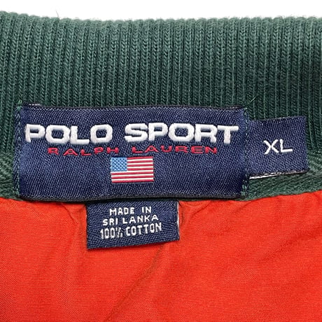 POLO SPORT RALPHLAUREN　"HARF-ZIP" RUGBY SHIRT