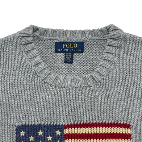 POLO RALPHLAUREN　"USA FLAG" SWEATER (BOYS)