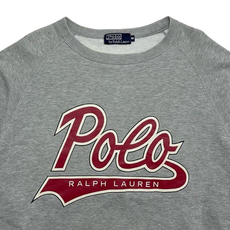 POLO RALPHLAUREN　"SCRIPT LOGO" SWEAT
