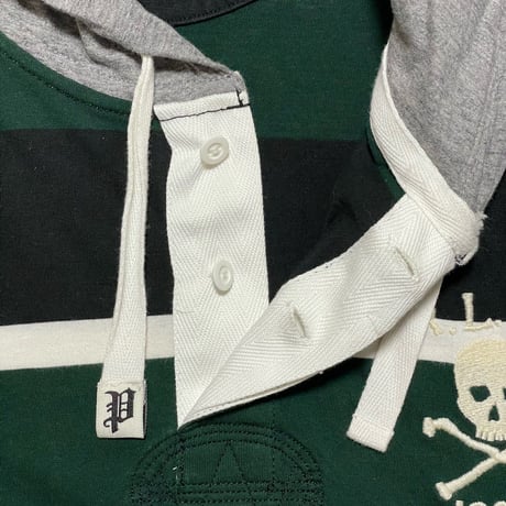 POLO RALPHLAUREN　"HOODIE CUSTOM" RUGBY SHIRT