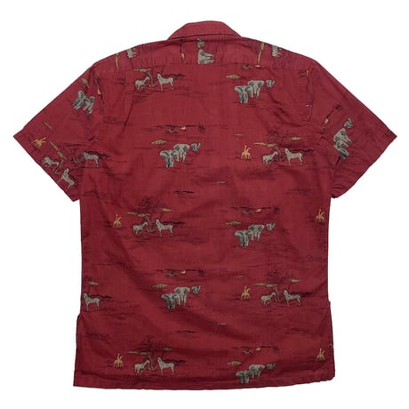 POLO RALPHLAUREN　"SAFARI" OPEN COLLAR SHIRT