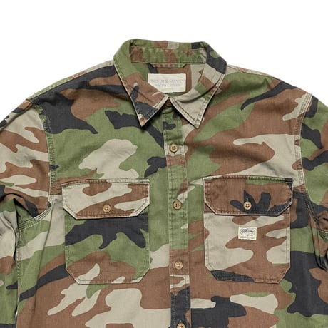 DENIM & SUPPLY RALPHLAUREN　"WORK SHIRT WOODLAND CAMO" L/S SHIRT