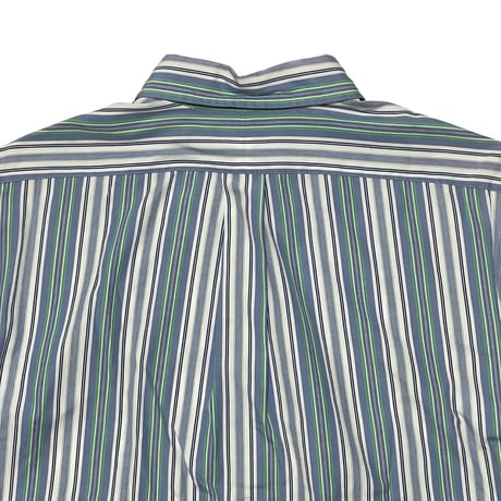 RALPHLAUREN　 "STRIPES" BUTTON DOWN SHIRT
