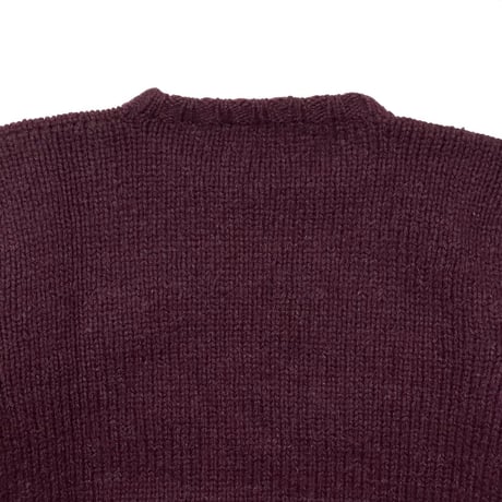 POLO RALPHLAUREN　"DUCK HUNT" BURGUNDY SWEATER