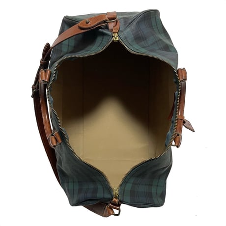 POLO RALPHLAUREN　"BLACK WATCH" TRAVELING BAG