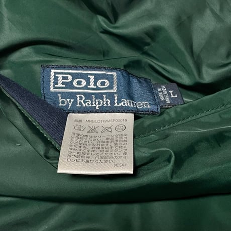 POLO RALPHLAUREN　"REVERSIBLE" DOWN VEST