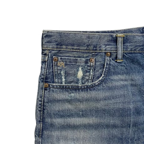 RRL RALPHLAUREN　"CUT OFF" DENIM SHORTS