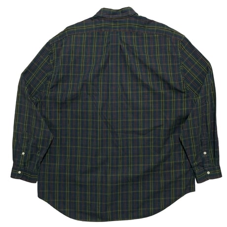 RALPHLAUREN　"CHECKED" BIG SHIRT (GREEN)