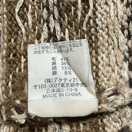 POLO RALPHLAUREN　"NATIVE PATTARN" SWEATER