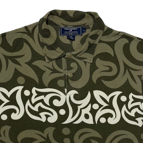 POLO SPORT RALPHLAUREN　"TRIBAL" POLO SHIRT