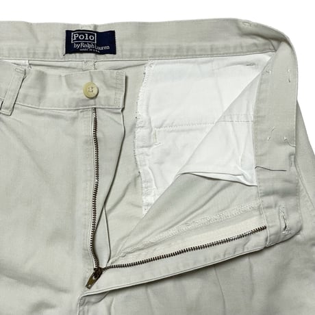 POLO RALPHLAUREN　"MADE IN USA" POLO CHINO SHORTS