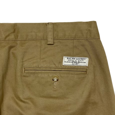 POLO RALPHLAUREN　"POLO CHINO" CHINO PANTS