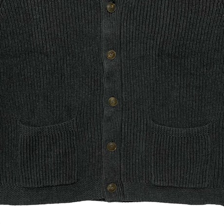 POLO RALPHLAUREN　"CHARCOAL" CARDIGAN