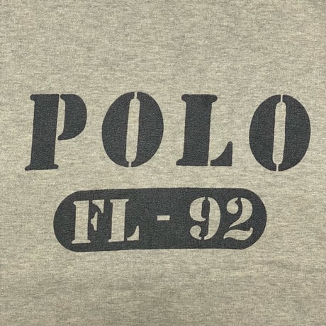 POLO RALPHLAUREN　"LOGO PRINTED" SWEAT