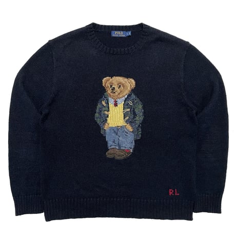 POLO RALPHLAUREN　"COAT BEAR" SWEATER