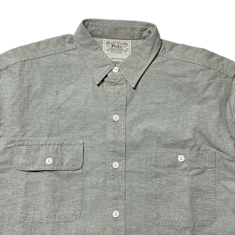 POLO RALPHLAUREN　"MADE IN USA" WORK SHIRT