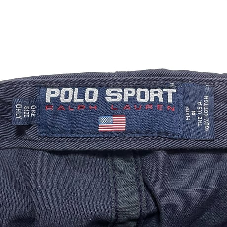 POLO SPORT RALPHLAUREN　 "MADE IN USA" CLASSIC BASEBALL CAP