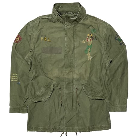 POLO RALPHLAUREN　"PAINTED" FISHTAIL PARKA