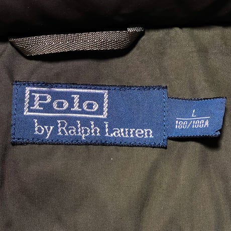 POLO RALPHLAUREN　"HOODED" DOWNJACKET