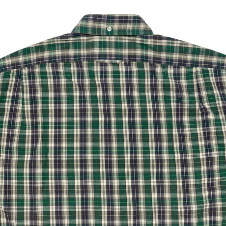 RRL RALPHLAUREN　"CHECKED" BUTTONDOWN S/S SHIRT
