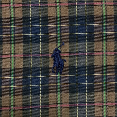 RALPHLAUREN　"CLASSIC FIT" BUTTON DOWN SHIRT