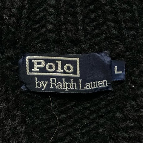 POLO RALPHLAUREN　"EAGLE" COWICHAN SWEATER