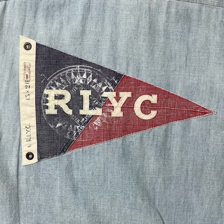 POLO RALPHLAUREN　"RLYC" CHAMBRAY SHIRT