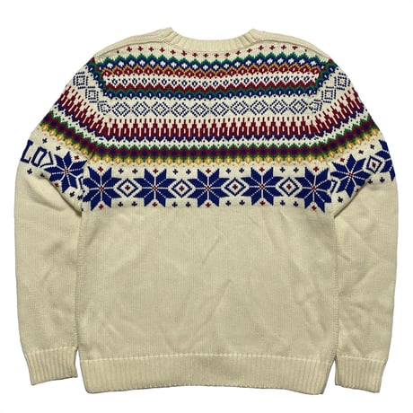 POLO RALPHLAUREN　"NORDIC" SWEATER (BOYS)