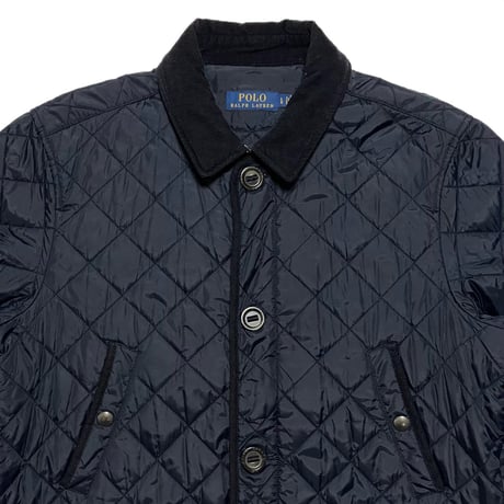 POLO RALPHLAUREN　"CORDUROY COLLAR" QUILTING JACKET