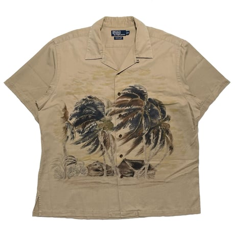 POLO RALPHLAUREN　"VINTAGE CAMP" ALOHA SHIRT