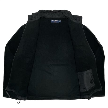 POLO SPORT RALPHLAUREN　FLEECE JACKET (BLACK)