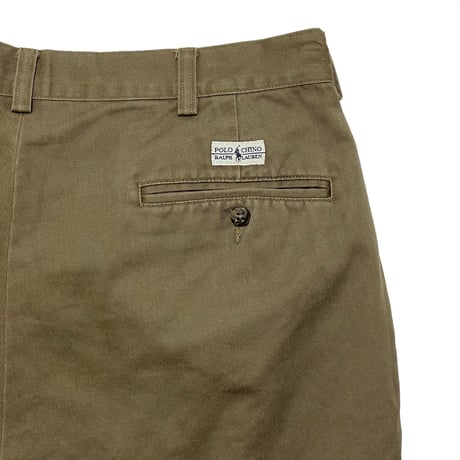POLO RALPHLAUREN　"TYLER SHORT" CHINO SHORTS