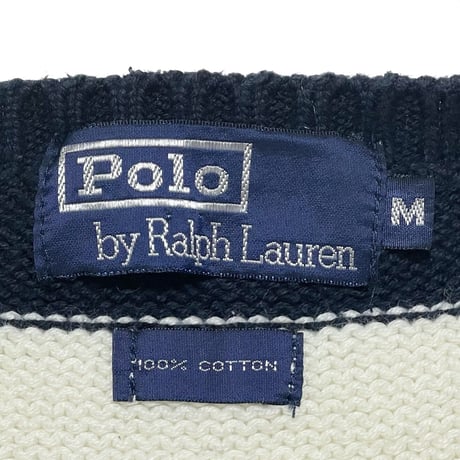 POLO RALPHLAUREN　"ZIP POCKET" SWEATER