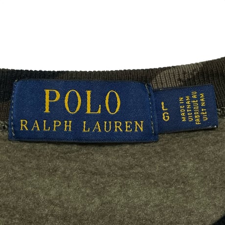 POLO RALPHLAUREN　"CAMOUFLAGE" SWEAT