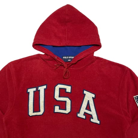 POLO SPORT RALPHLAUREN　"USA" FLEECE HOODIE