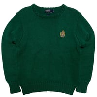 POLO RALPHLAUREN　"CREST LOGO" SWEATER