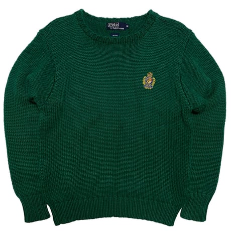 POLO RALPHLAUREN　"CREST LOGO" SWEATER