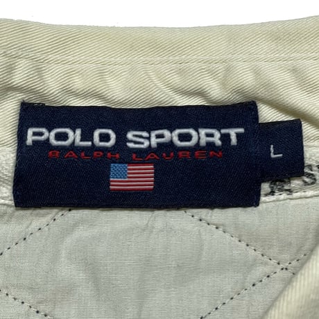 POLO SPORT RALPHLAUREN　"STRIPE" RUGBY SHIRT
